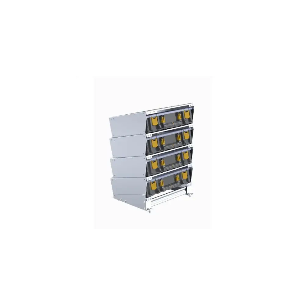 Partskeeper Parts Organizer Storage Cabinet w/ 4 Carry Cases - RAN62-U5074